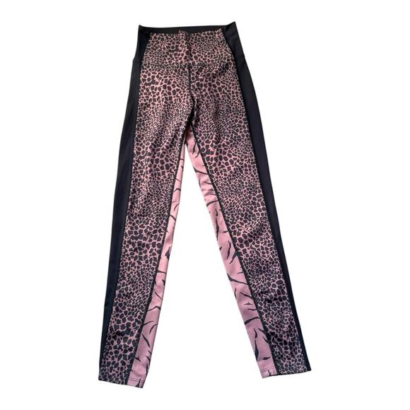 Beach Riot Leopard Animal Print Leggings Size M - Picture 1 of 3